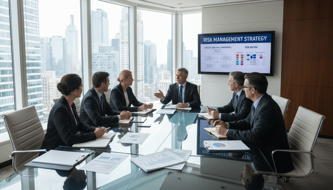 Team discussing investigation findings and recommendations