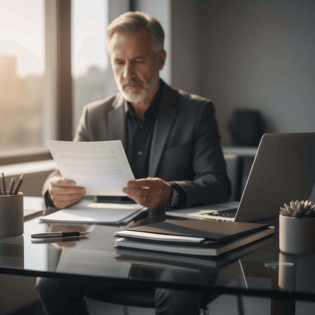 CCI Partners team reviewing investigation findings in London office